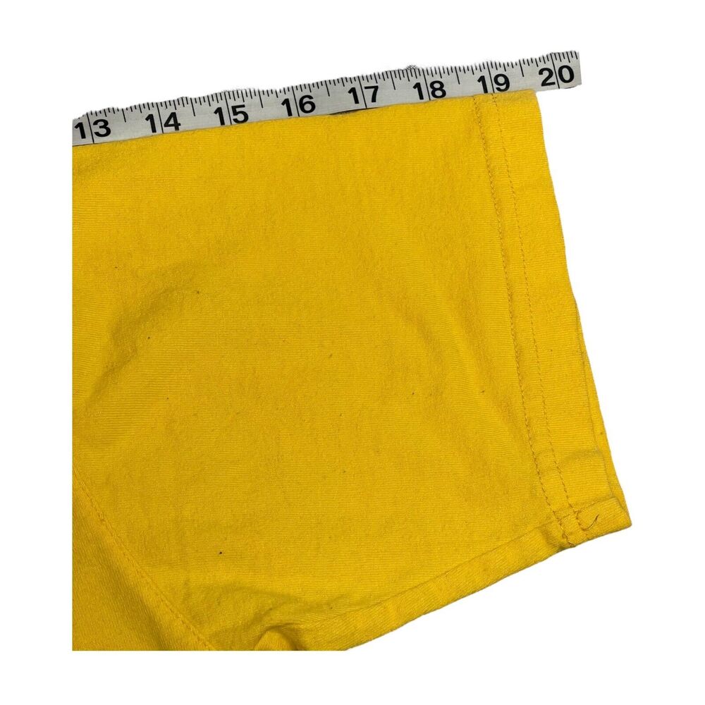 Reebok T-Shirt Men's XL Yellow Gridiron Classic NFL Pittsburgh Steelars Crewneck - Picture 7 of 11